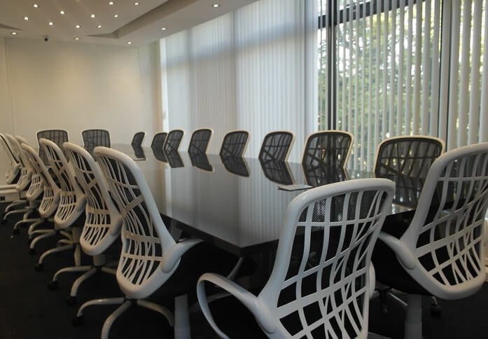 The meeting room at Heron House, Imperial Offices UK Ltd in East Ham