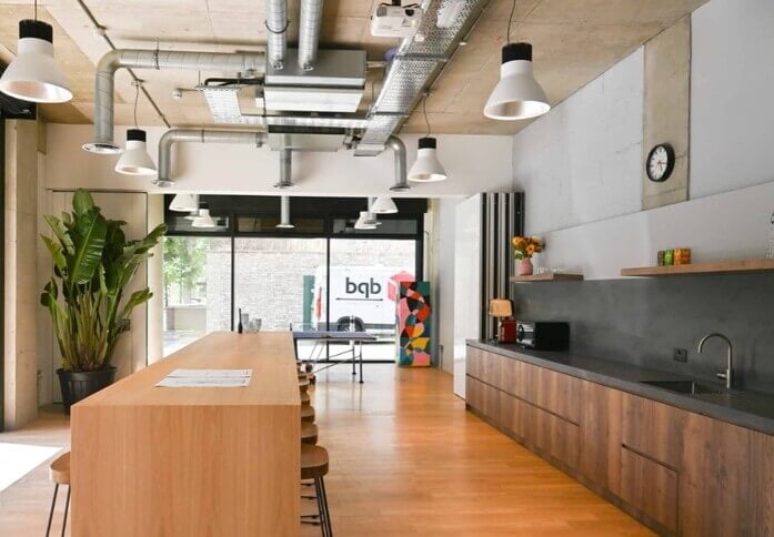 Kitchenette at HQ Shoreditch, Dotted Desks Ltd in Shoreditch, EC1 - London