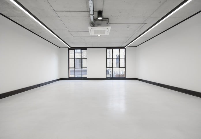 Unfurnished workspace, The Frames, Workspace Group Plc, Shoreditch