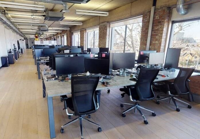 Private workspace, The Aircraft Factory, MIYO Ltd in Hammersmith