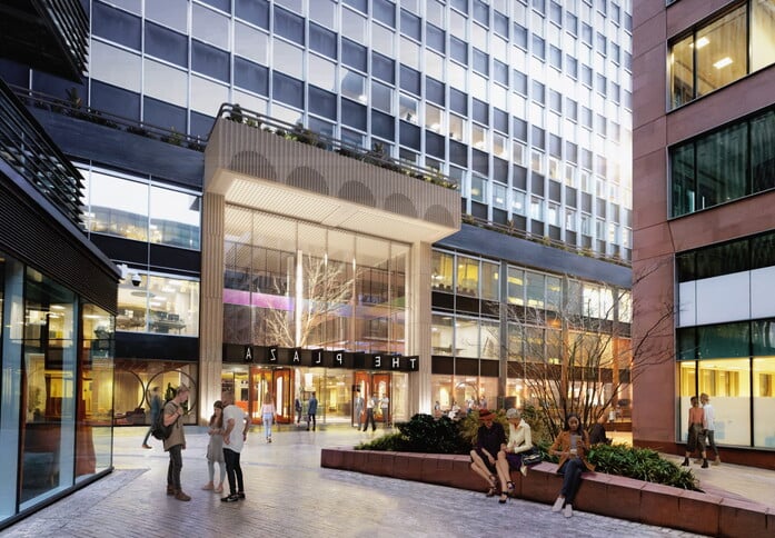 Building external for The Plaza, Bruntwood, Liverpool