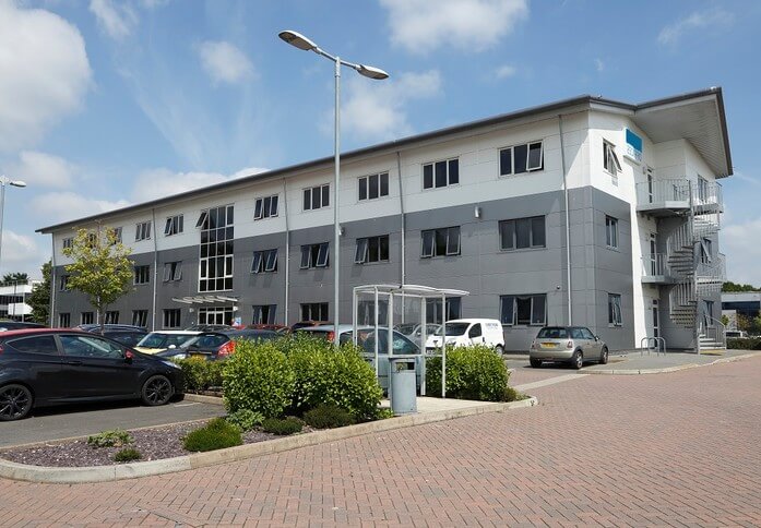 The building at Kembrey Park, Pure Offices, Swindon