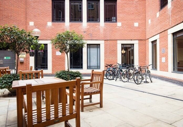 Outdoor area - Little Britain, The Office Serviced Offices (OSiT) in St Paul's
