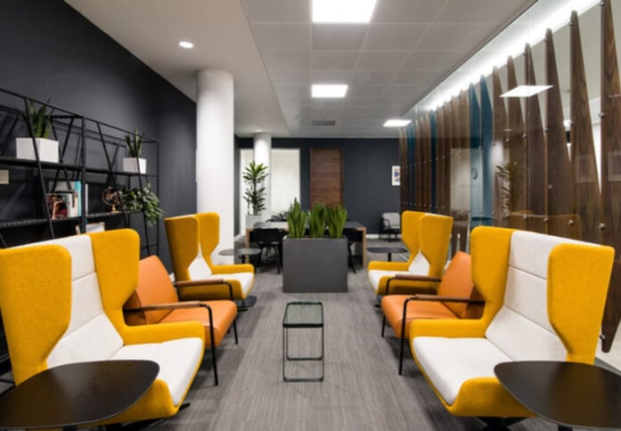 George Square G1 office space – Breakout area
