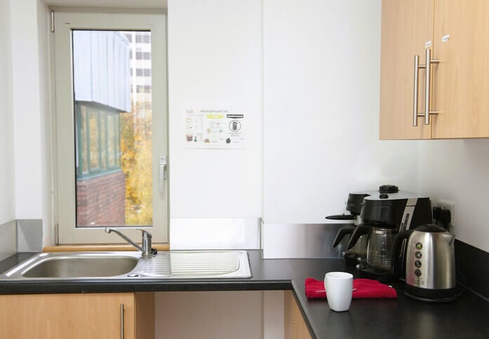 Kitchenette at Hastings House, The Ethical Property Company Plc in Cardiff, CF10 - Wales