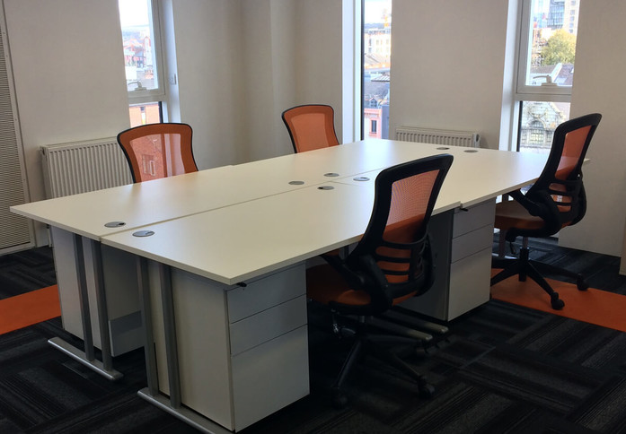 Dedicated workspace, 51 Lever Street, Managed Serviced Offices Ltd in Manchester
