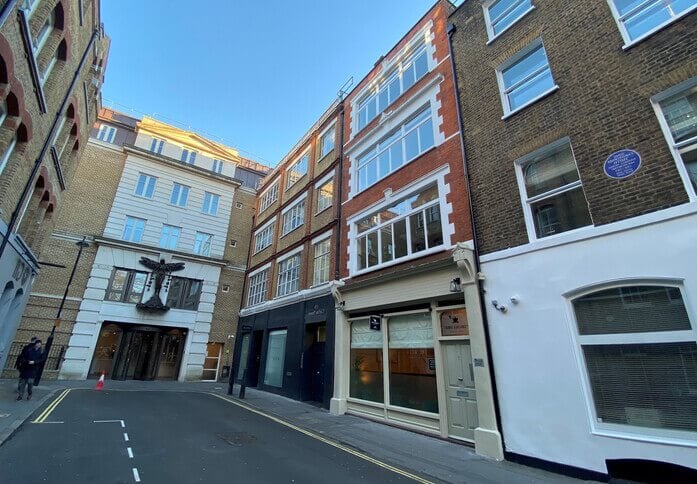 Building external for Carlisle Street, Podium Space Ltd, Soho, W1 - London