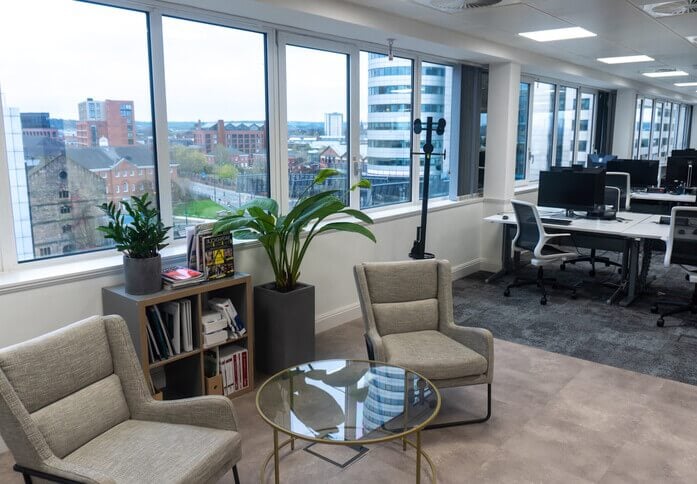 Breakout space in One Embankment, Property Holdings GBR Ltd (incspaces) (Leeds, LS1 - Yorkshire and the Humber)
