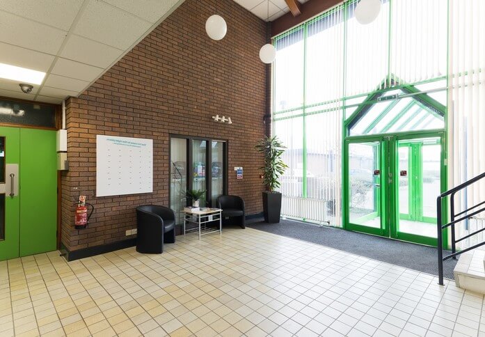 High Force Road TS1 office space – Foyer