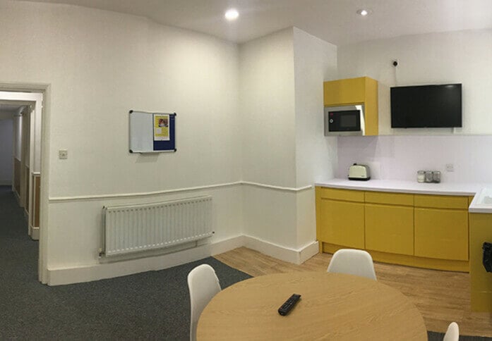 Breakout area at Brickfield House Business Centre, Rapid Prop Limited in Epping, CM16 - East England