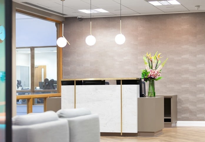 Brindleyplace B1 office space – Reception