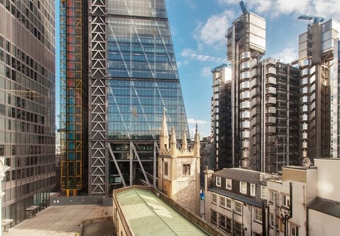Your view in 107 Leadenhall, Prospect Business Centres (Fenchurch Street)