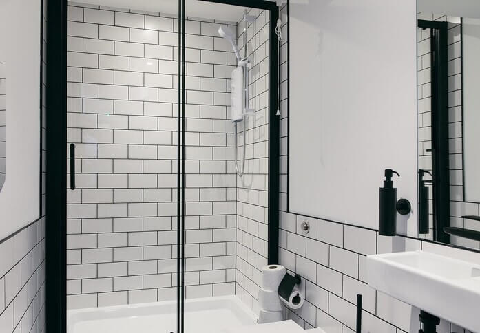 Use the showers at Clerks Court, Knotel in Clerkenwell