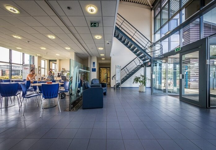 Atrium at Mansfield i-Centre, Oxford Innovation Ltd in Mansfield