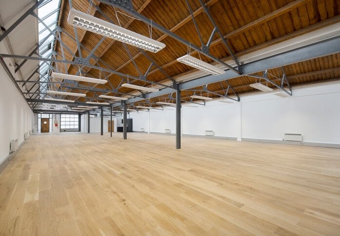 Unfurnished workspace, Chiswick Studios, Workspace Group Plc, Chiswick