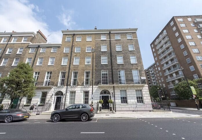 The building at 21 Gloucester Place, The Argyll Club (LEO) in Marylebone, NW1 - London