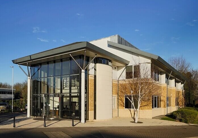 Building external for Dixcart Business Centre, Dixcart International Limited, Addlestone, KT15 - South East