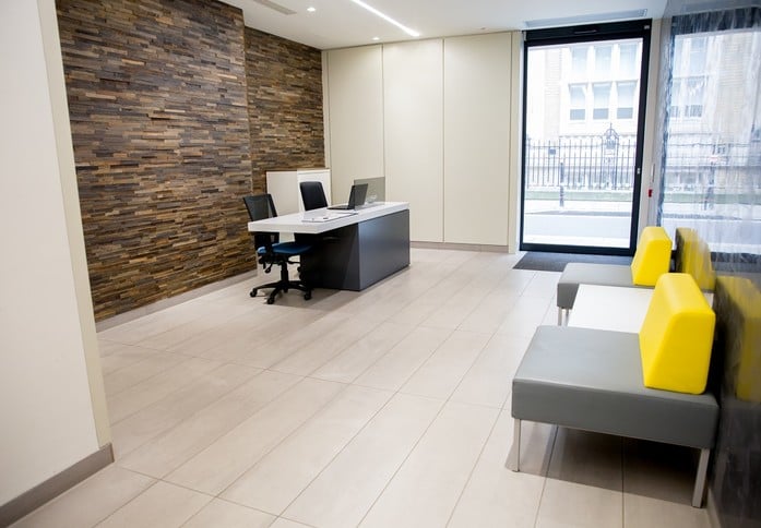 Furnival Street WC1 office space – Reception