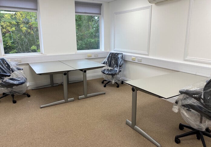 Dedicated workspace, Connect & Trident, Halcyon Offices Ltd in Leatherhead, KT22 - South East