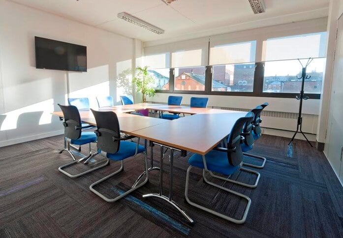 The meeting room at Eastleigh Business Centre, Eastleigh Borough Council in Eastleigh