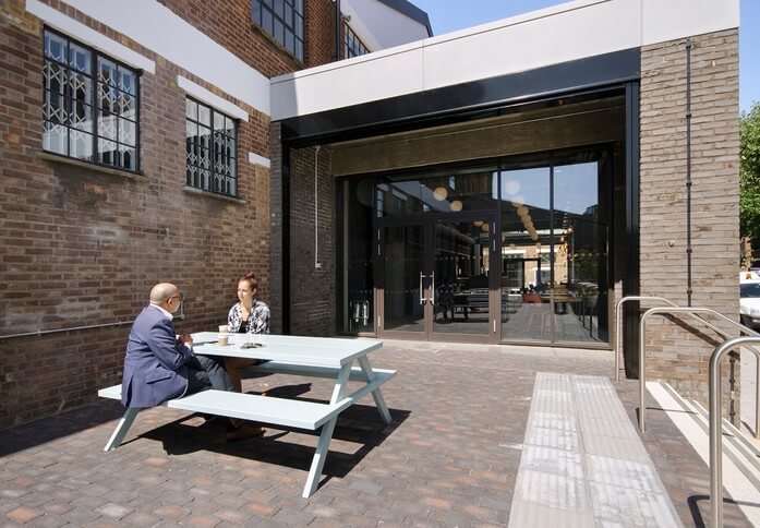 Outdoor area - Fuel Tank, Workspace Group Plc in Deptford