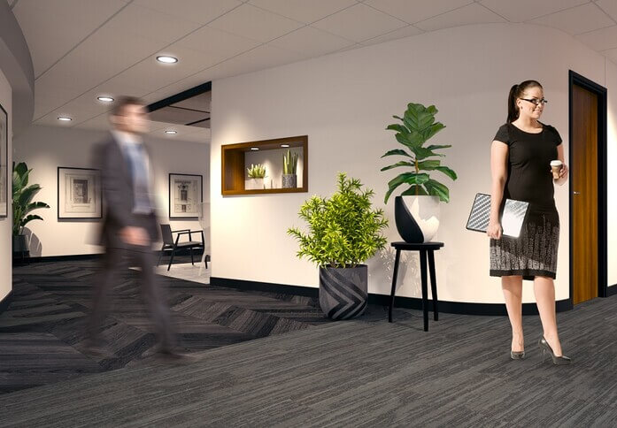 South Parade LS1 office space – Hallway
