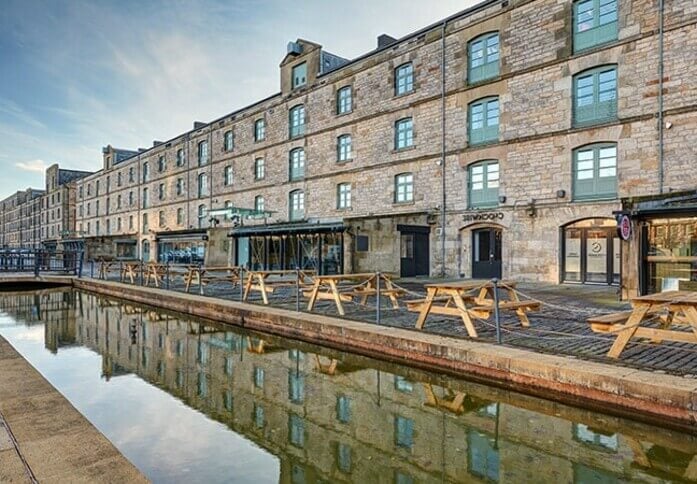 The building at Commercial Quay, Clockwise River Limited, Edinburgh