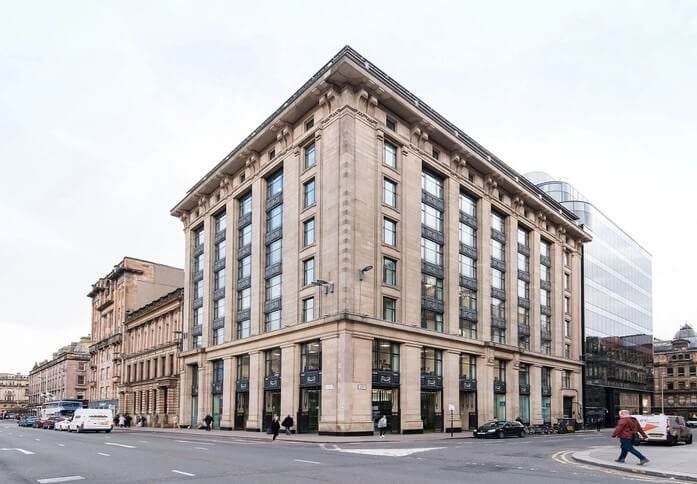 George Square G1 office space – Building external