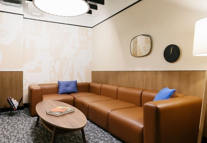 The Breakout area - Aldwych House, WeWork (Temple)