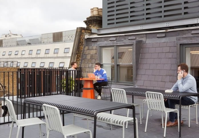 Hatton Garden EC1 office space – Roof terrace / garden