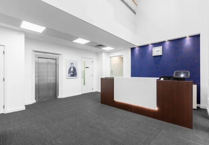Reception at Aston Court, Regus in High Wycombe