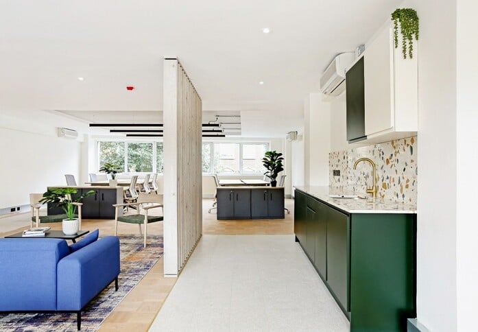 Kitchen at Abbey House, Knowlemore Ltd in Clerkenwell