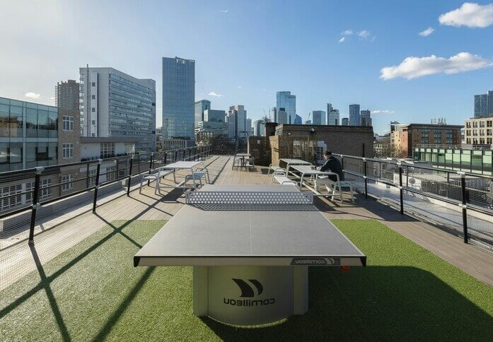 Roof terrace at Classic House, KONTOR HOLDINGS LIMITED in Old Street, EC1 - London