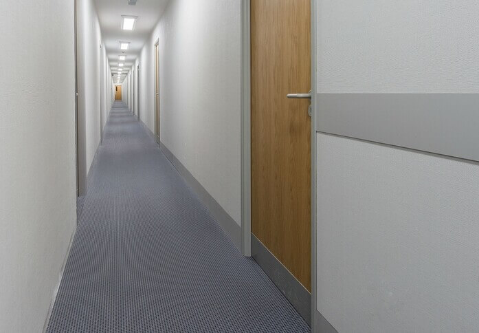 Hallway access at North Farm Estate, Easistore Self Storage Limited, Tunbridge Wells