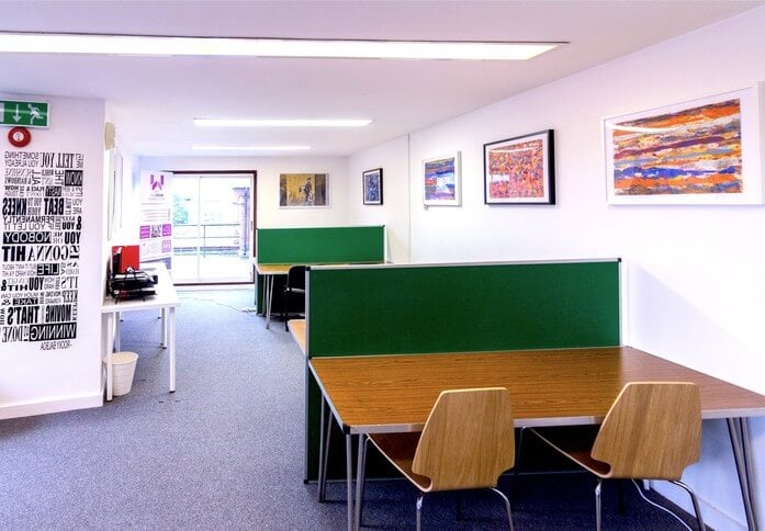 Shared deskspace in The Workary Maidenhead, Wimbletech CIC in Maidenhead