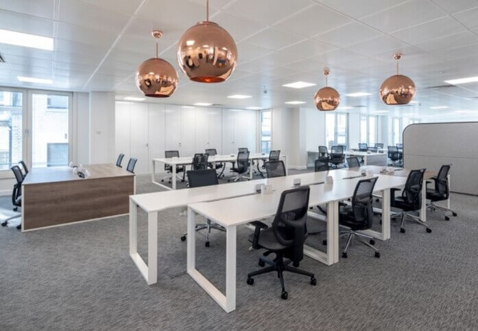 Dedicated workspace in One Crown Court, Unity Flexible Office Space, Bank, EC2 - London