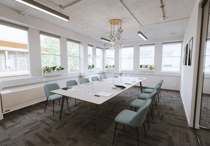 The meeting room at 32-34 Great Peter Street, Kitt Technology Limited in Westminster