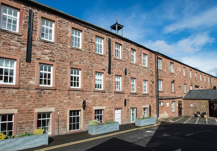 The building at Warwick Mill Business Centre, Warwick Mill, Carlisle