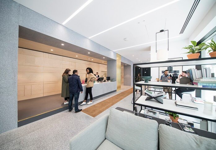 New Cavendish Street W1 office space – Reception
