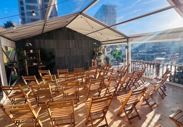 Use the roof terrace at Bespoke Spaces Archway, Bespoke Spaces Ltd (Archway, N19 - London)