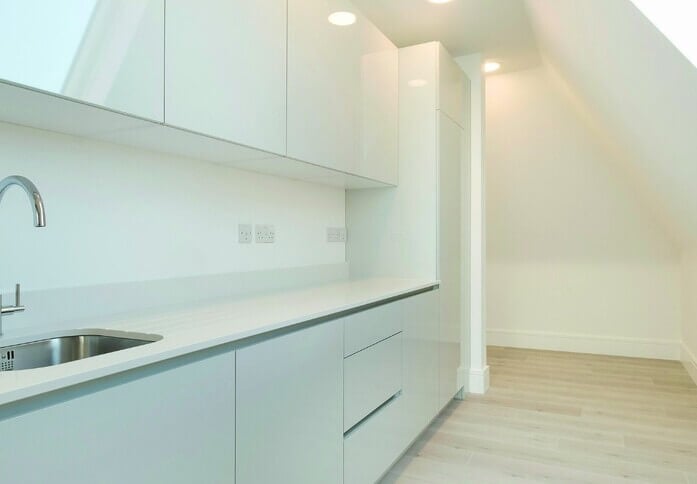 Use the Kitchen at Evergreen Studios, Workspace Group Plc in Richmond, TW9 - London
