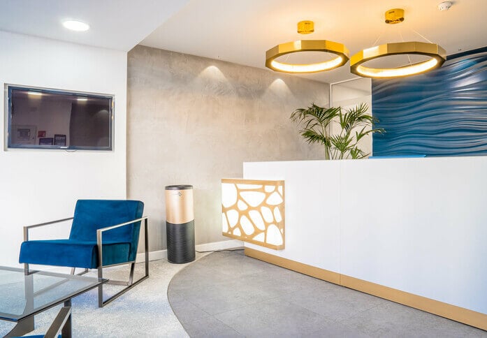 Reception in 2-7 Clerkenwell Green, Business Cube Management Solutions Ltd, Clerkenwell