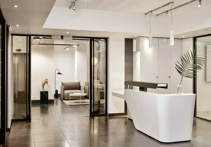 Jamestown Road NW1 office space – Reception
