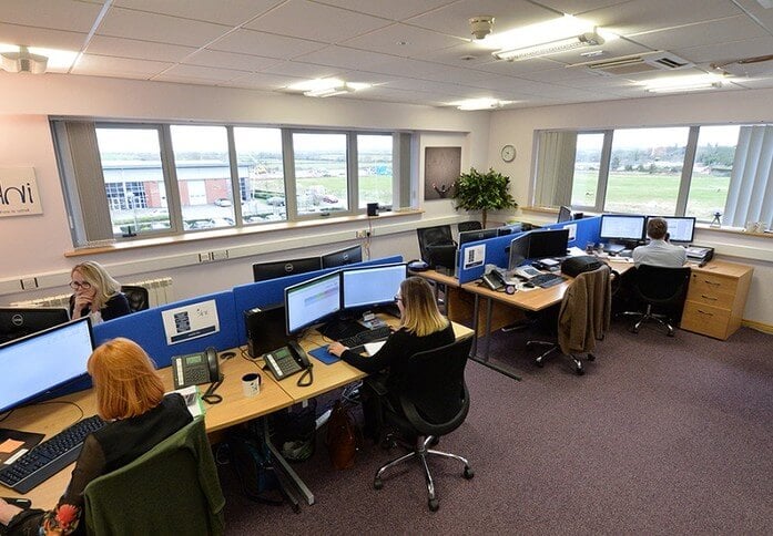Dedicated workspace in Harborough Innovation Centre, Oxford Innovation Ltd in Market Harborough