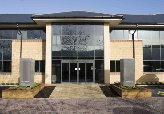 The building at Merlin House, Rombourne Business Centres in Newport