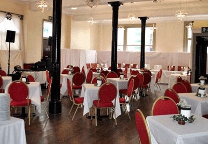 An event space at Manor Row, Malik House Ltd in Bradford, BD1 - Yorkshire and the Humber