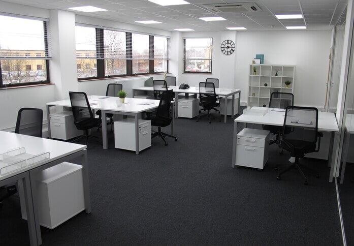 Dedicated workspace in Trinity Court, NewFlex Limited (previously Citibase), Peterborough, PE1 - East England