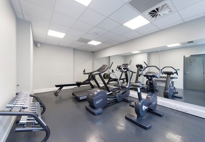 Gymnasium at 1000 Great West Road, United Business Centres (from 20/04/2015 UBC UK Ltd) in Brentford, TW8 - London
