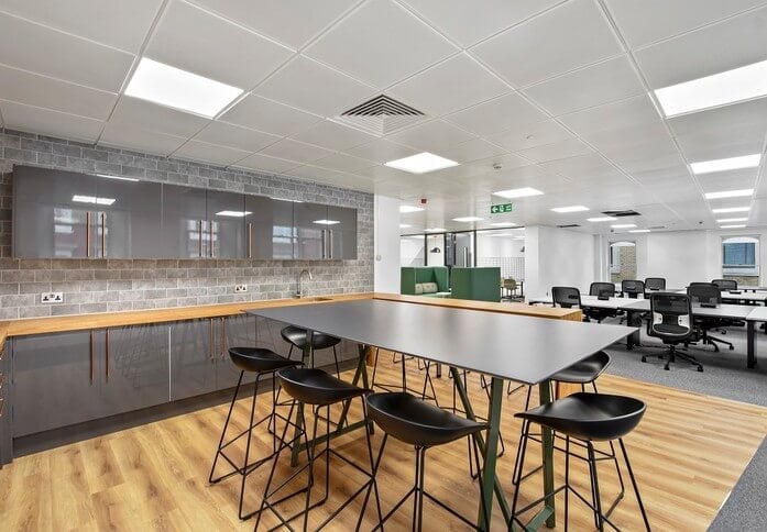 Breakout space for clients - Cannongate House, Kitt Technology Limited, Cannon Street
