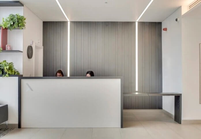 Calthorpe Road B1 office space – Reception